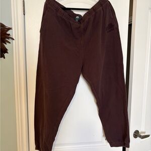 Unisex Brown Roots Sweatpants XXL